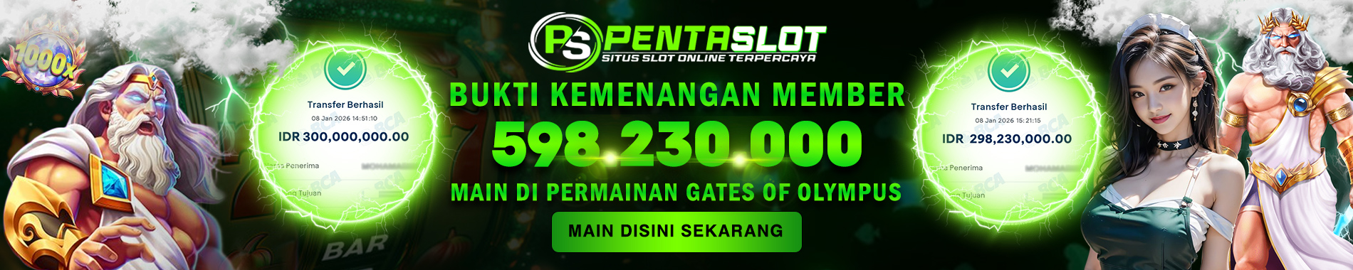 JACKPOT MEMBER PENTASLOT PRAGMATIC